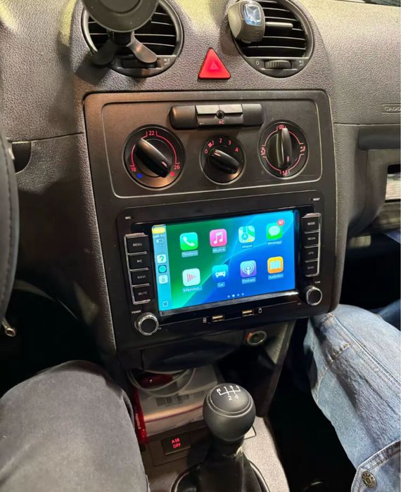 Radio 2din android carplay sirocco golf touran audi passat vw bmw polo