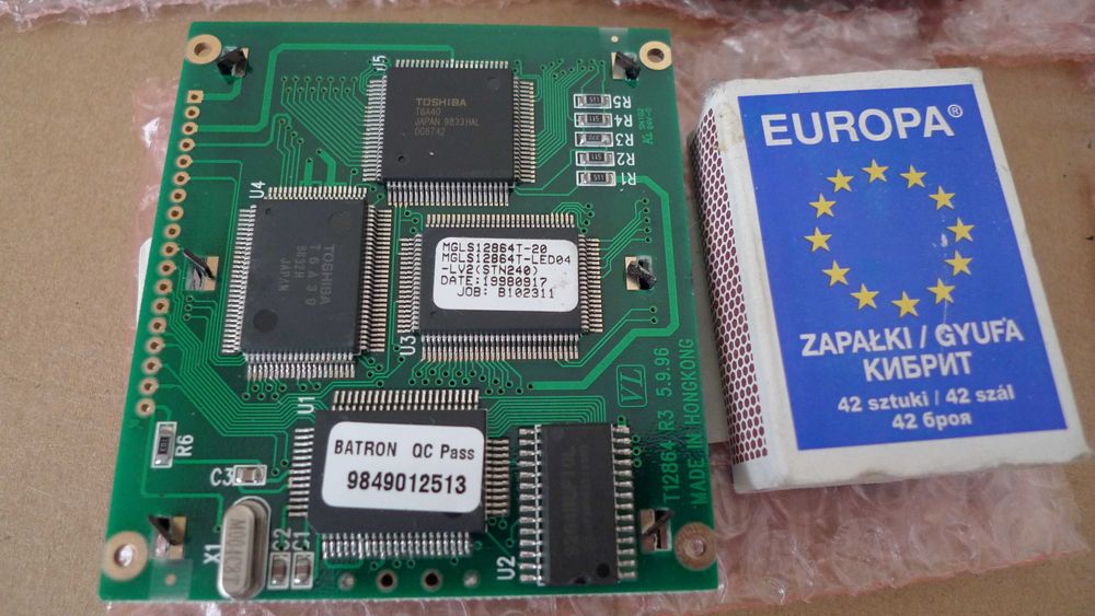 Moduły wyświetlaczy LCD