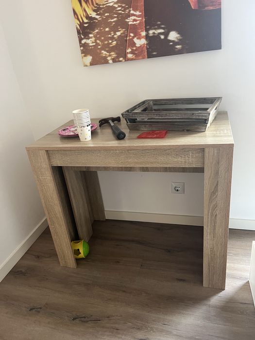 Mesa extensível, 5 x 30cm