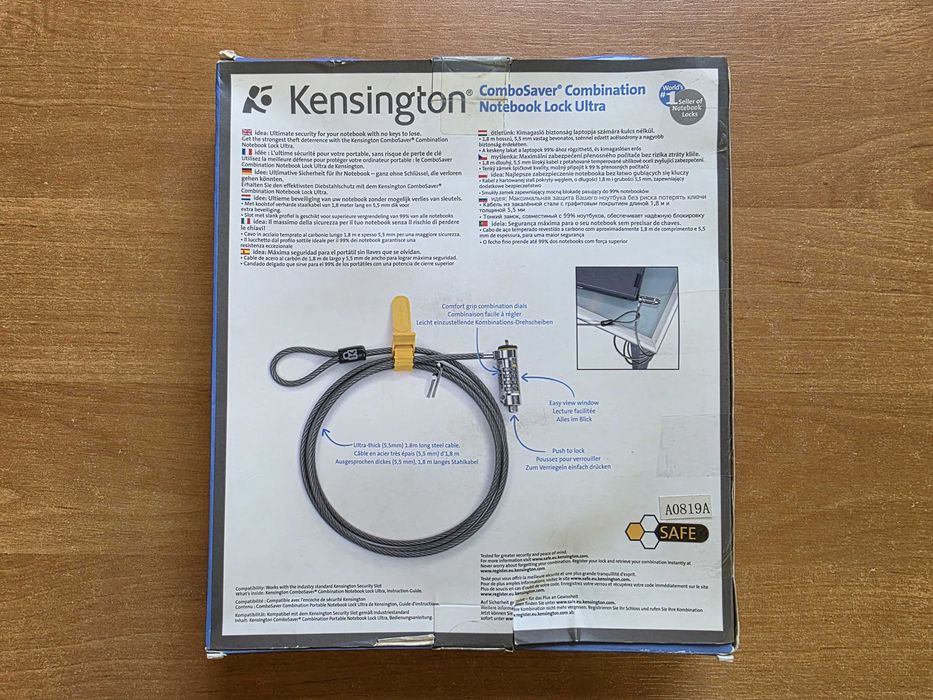 Zabezpieczenie Kensington ComboSaver Combination Notebook Lock Ultra