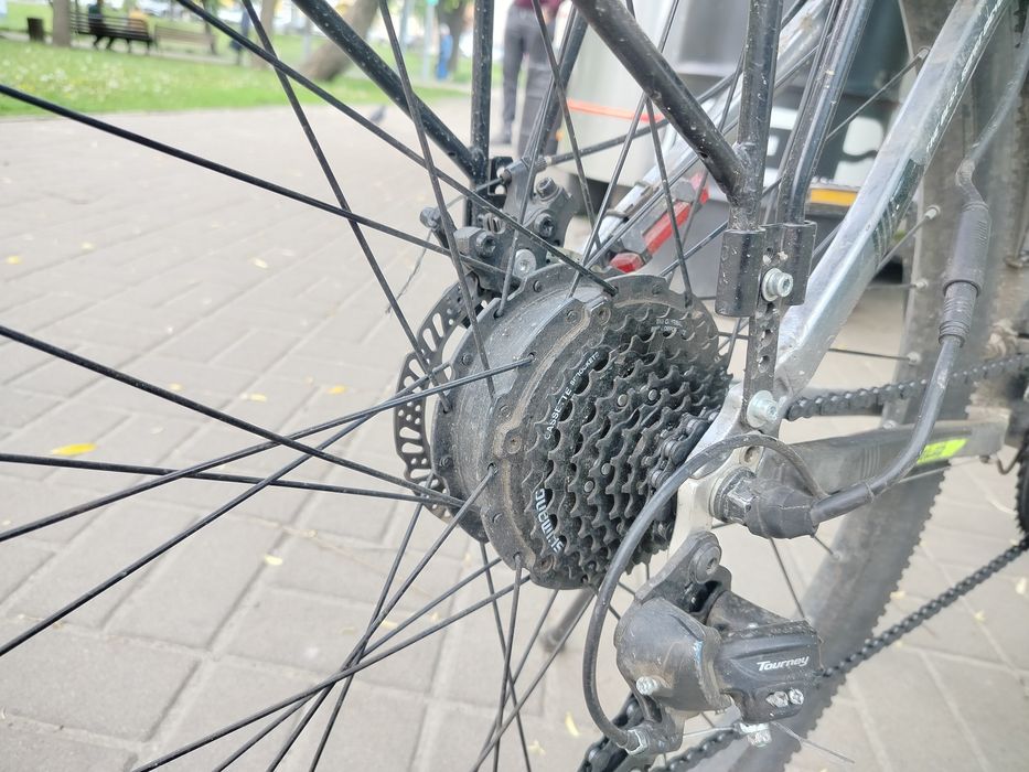 Потужний електро велосипед 100+км запас ходу