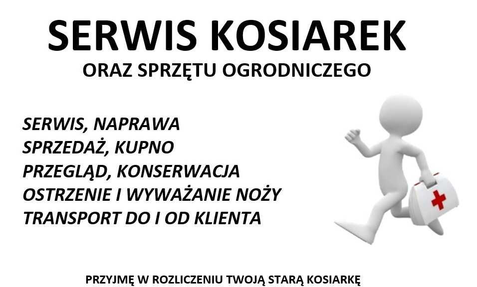 SERWIS KOSIAREK, naprawa sprzętu ogrodniczego