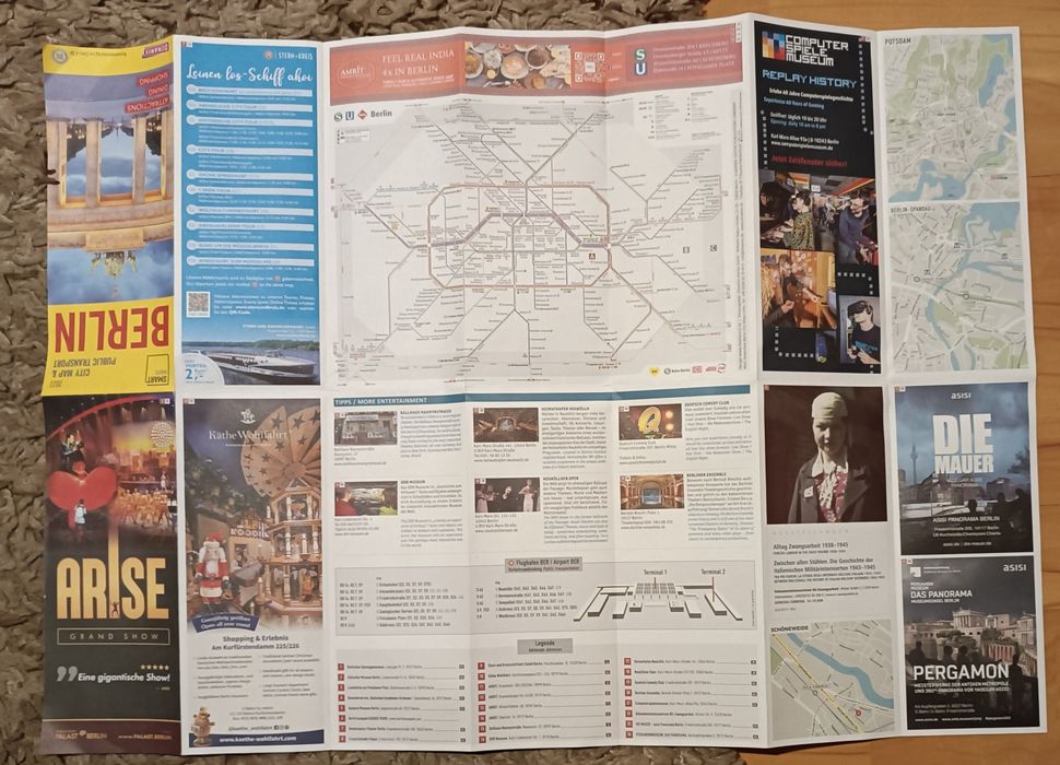 Berlin - plan miasta 2022