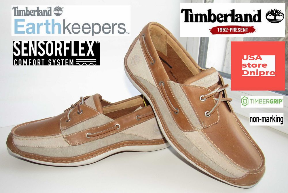 Топсайдеры, мокасины Timberland Annapolis 2-Eye Premium р. 42 (27.5см)