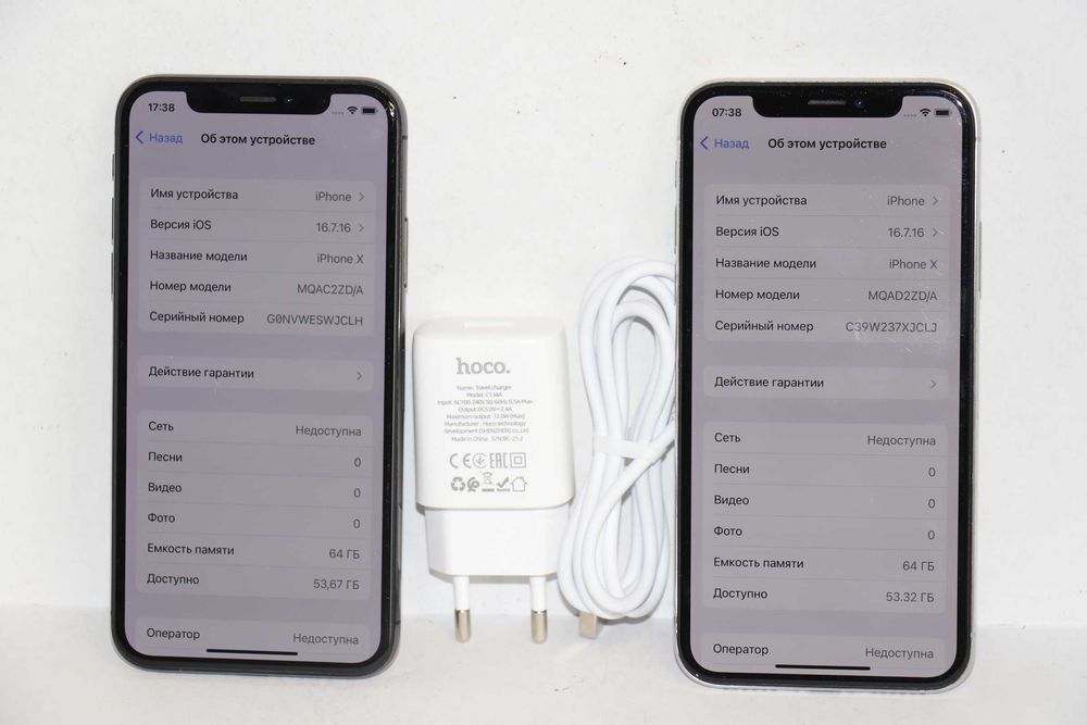 Apple iPhone X 64GB Silver (MQAD2), в гарному стані!  Neverlock! АКБ 89%