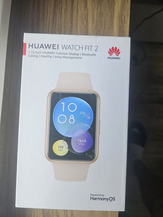 Smartwatch Huawei Watch Fit 2 (Różowy) | Sprawny | Pudełko