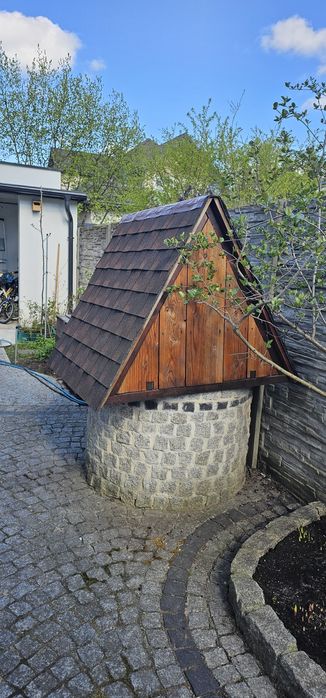 Daszek dach  zadaszenie do studni