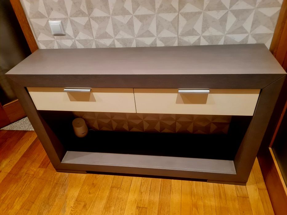 Consola entrada com duas gavetas