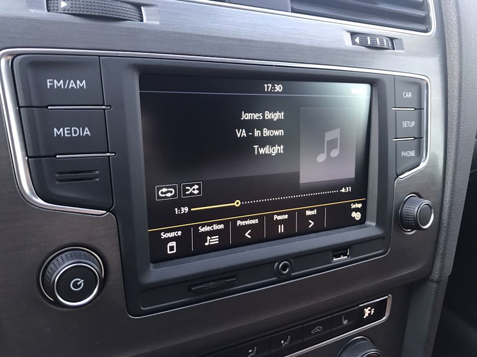 Магнітола rcd 330+ для гольф 7, пассат б8