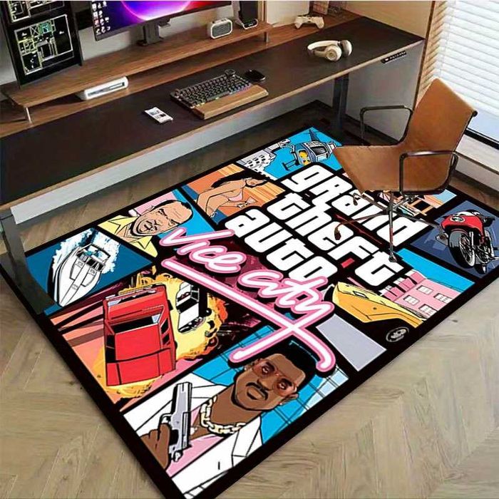 1pc Tapete de Escritório  Grand Theft Auto: Vice City tapete de Jogos