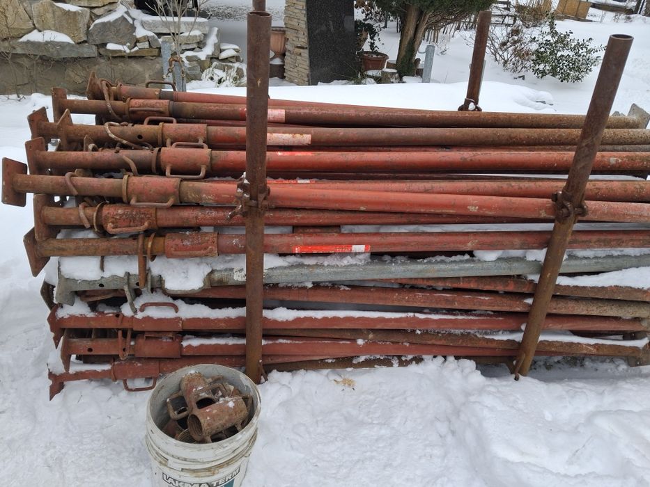 Stemple podpory budowlane