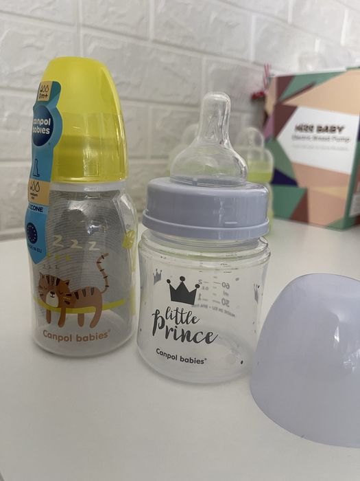 Бутылки для кормления новые, canpol babies,mam