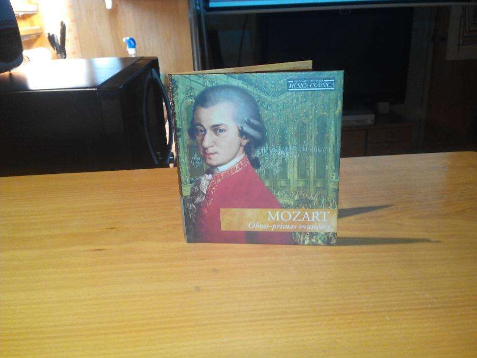 MOZART cd com 11 obras primas musicais novo