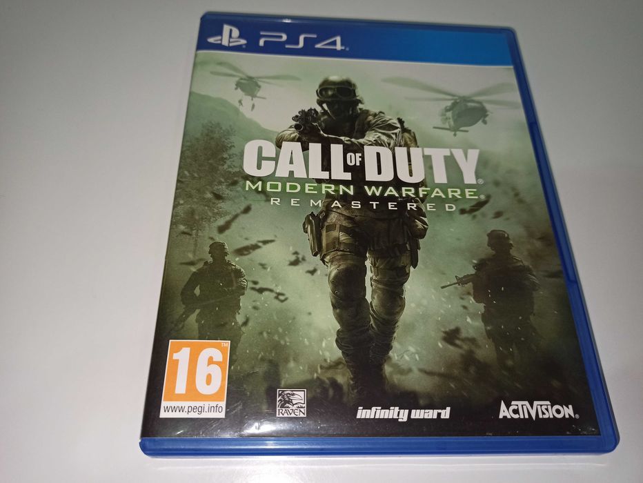 ps4 CALL OF DUTY MODERN WARFARE Remastered po polsku unikat