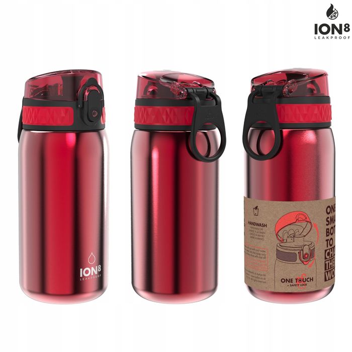 outlet bidon ion8 i8ss350mred 400 ml czerwony