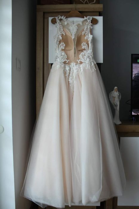 Suknia ślubna rozmiar L 40