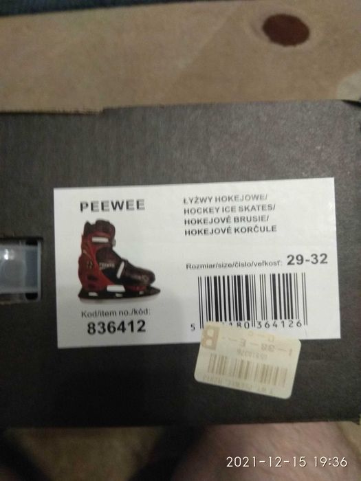 Łyżwy hokejowe spokey roz. 29-32