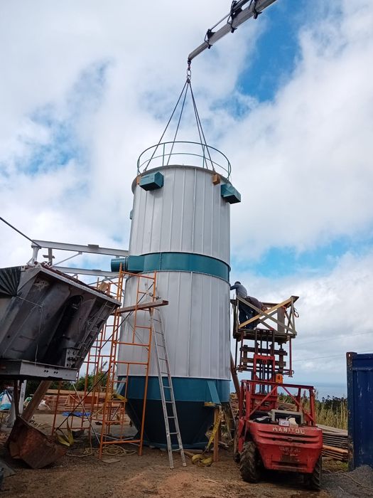 Silos de carpintaria,Montagem sistemas de aspiração