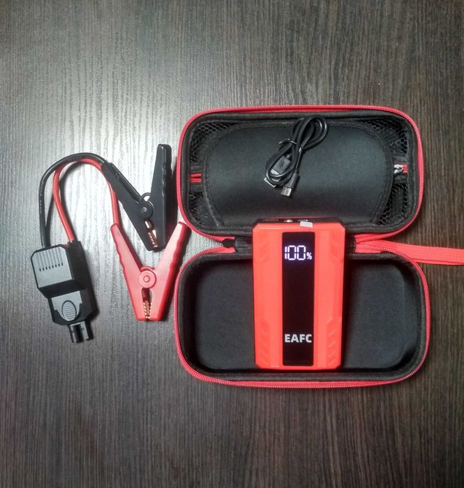 Пусковий пристрій для авто, бустер, павербанк "EAFC"