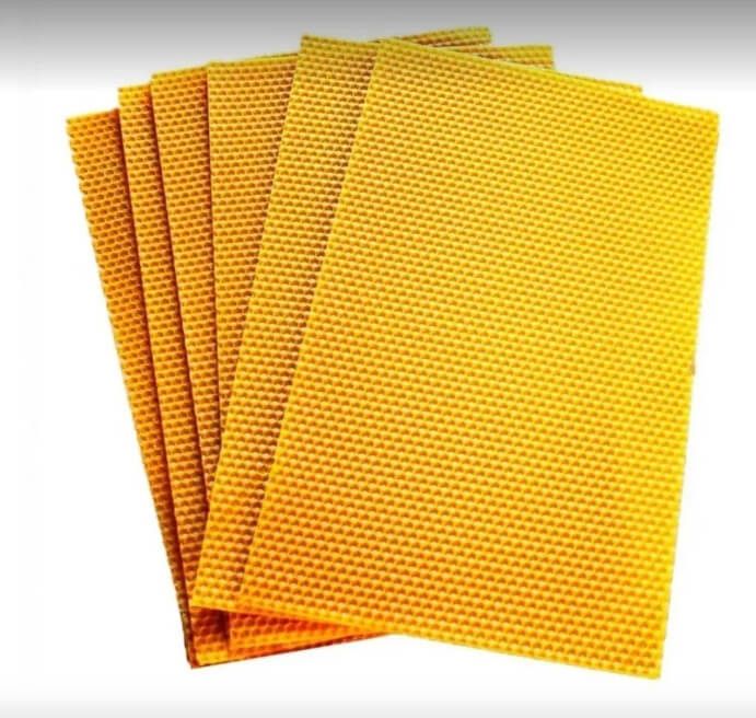 Cera de abelha purifica  laminas reversivel