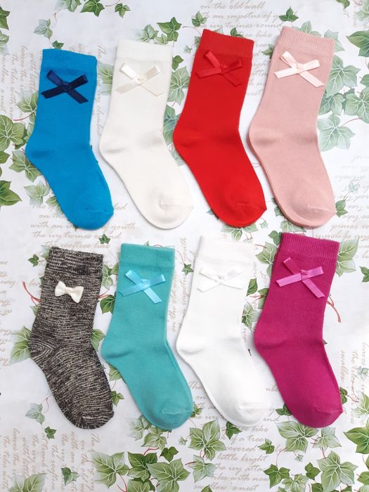 8 pares de meias em algodão 100%