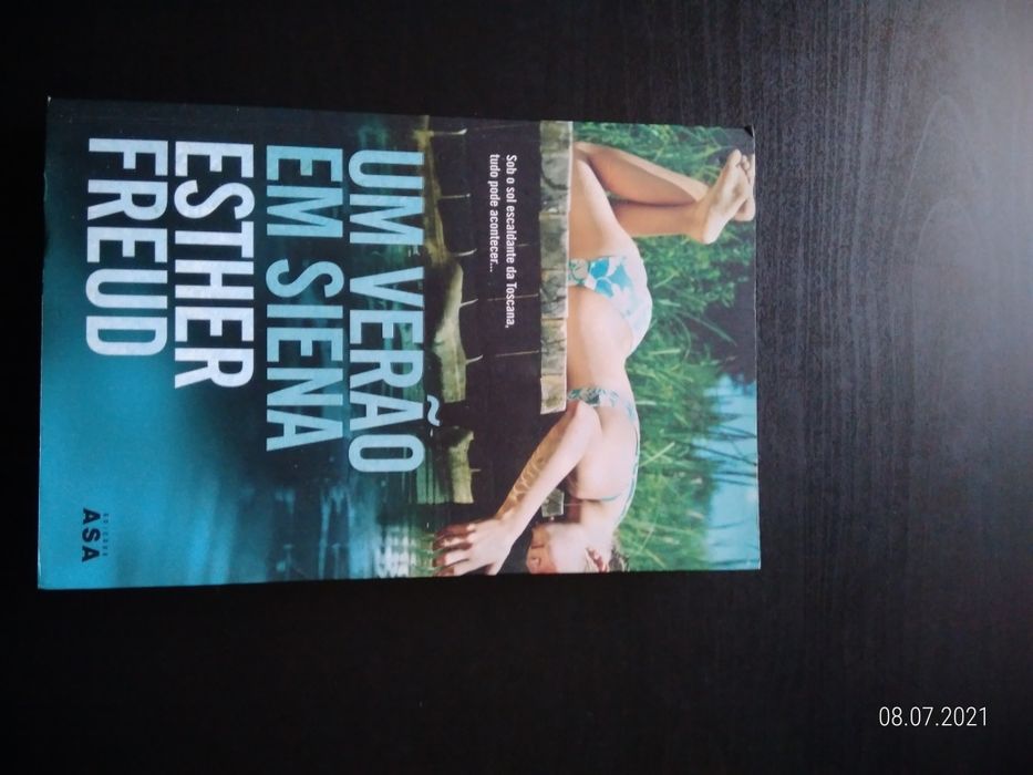 Livro "Um Verão em Siena" de Esther Freud