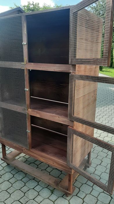 Klatka dla królików 3 stanowiska