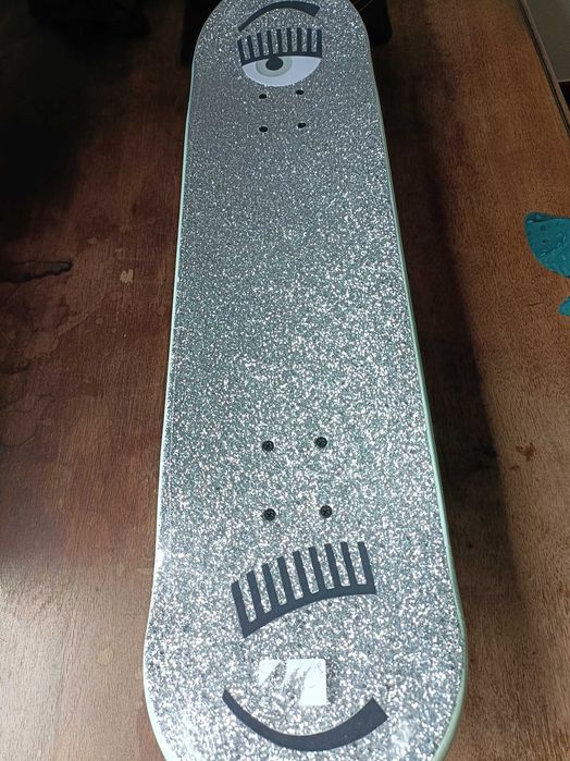 Deskorolka Chiara Ferragni Premium Nowa brokat