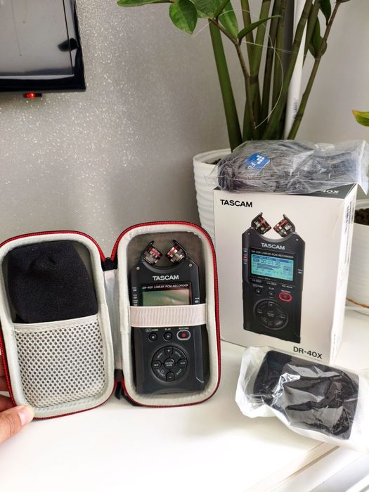 Tascam DR-40x - cyfrowy rejestrator interfejs audio, dyktafon