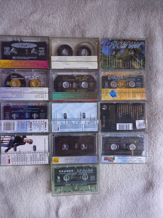 Zestaw 13 kaset disco polo.