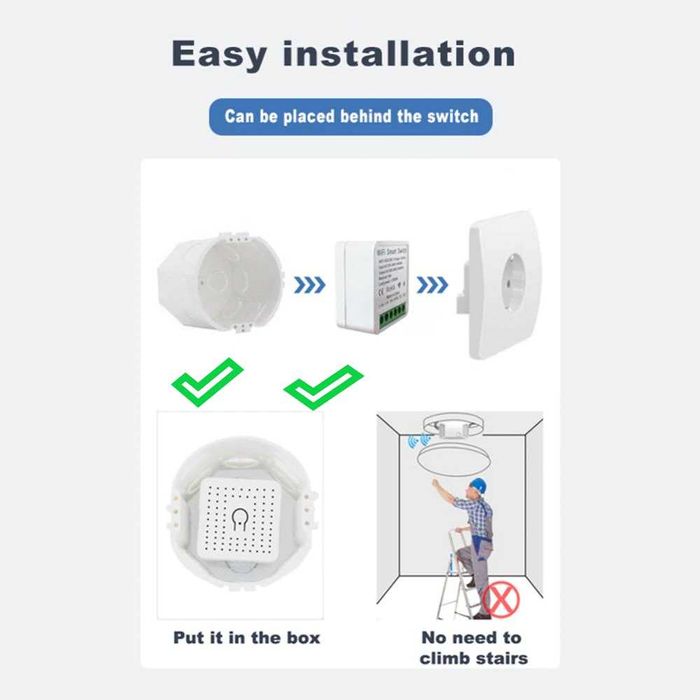Módulo de interruptor inteligente, Smart life, Internet das coisas
