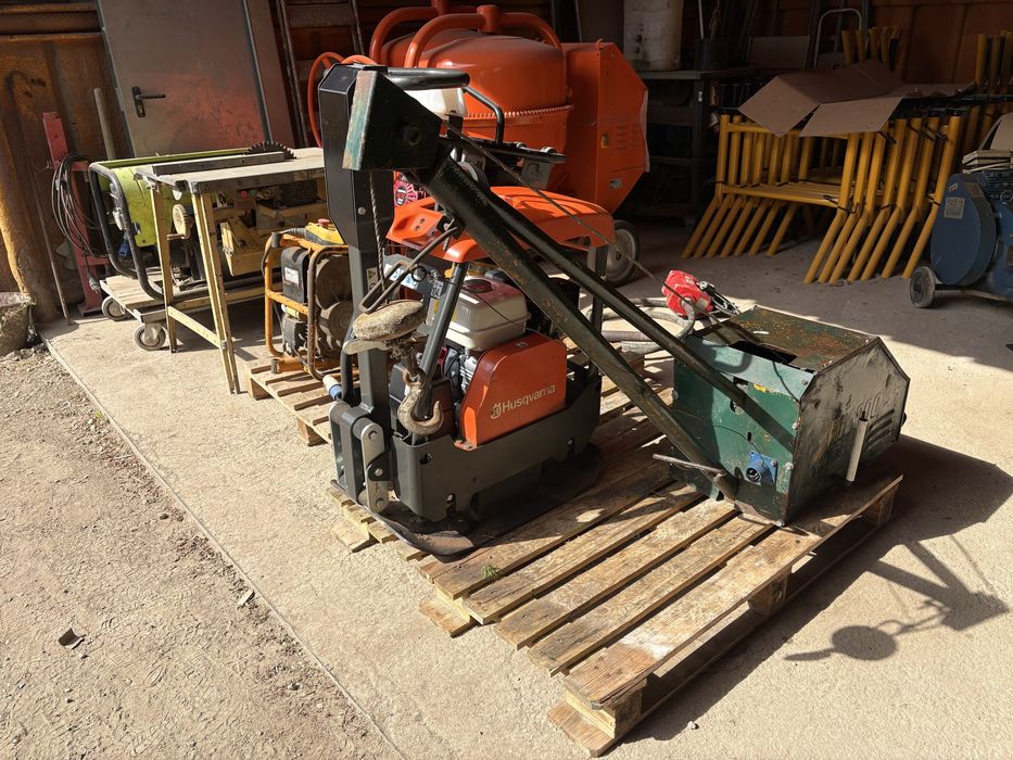Placa vibratoria.   saltitao