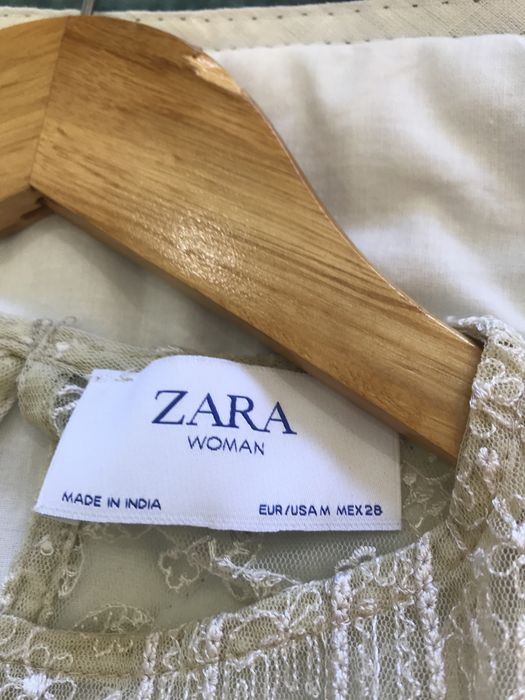 Vendo vestido renda Zara como novo M