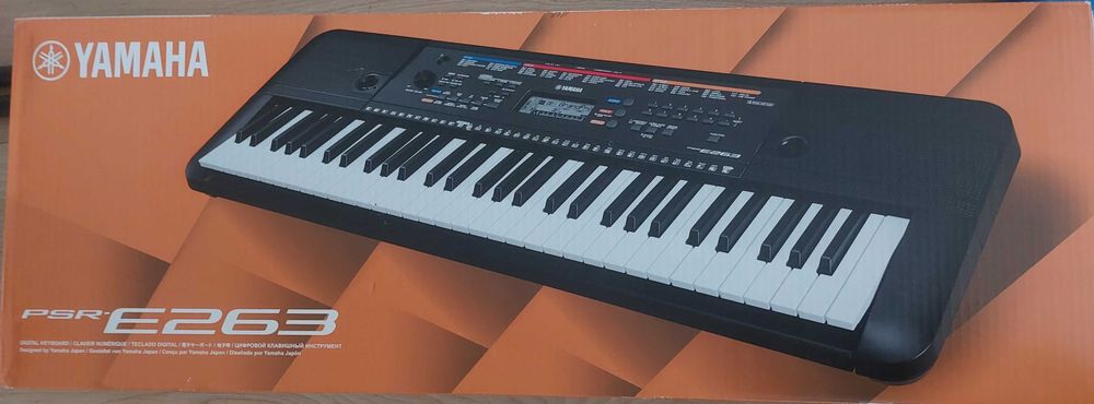 Teclado Yamaha PSR E263