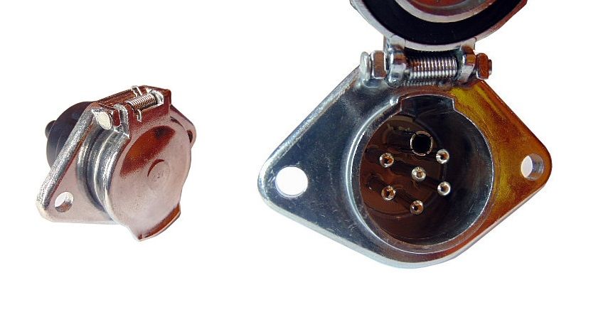 Gniazdo 24V - 7 PIN typ S przyczepa - Faktura VAT