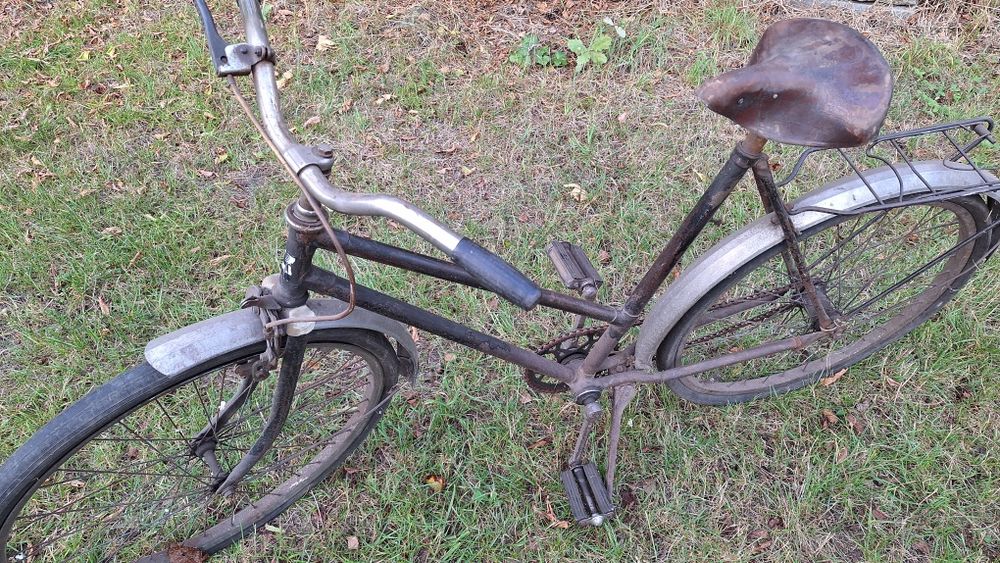 Stary rower Romet, antyk do renowacji