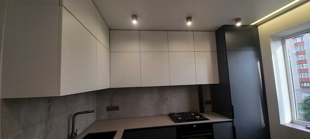 Кухня акрил Luxeform/Rehau, Hpl, Blum,  Тернопіль готова просвердлена