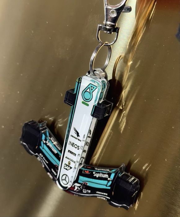 Porta chaves F1 Mercedes Petronas