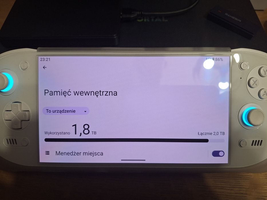 Ayn Odin 2 Portal Max 16+1TB mega zestaw