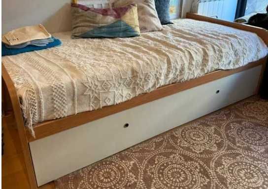 Cama - Solteiro c/ gavetão - Modelo de encostar parede