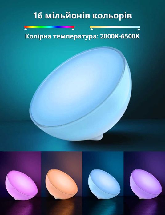 Розумний портативний світильник Go v2 ZigBee, Bluetooth Philips Hue
