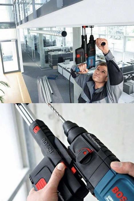 Młotowiertarka Bosch GBH 2-23 REA + moduł odsysający Kufer jak Nowa !