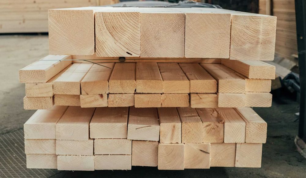 Drewno KVH NSI C24 świerk konstrukcyjne klejone 2,5m 4m 5m 6,5m 8m 13m