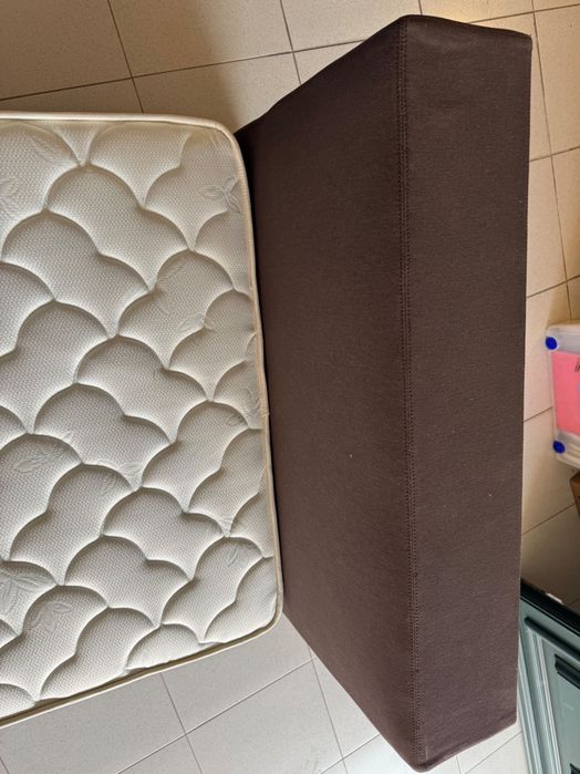 Colchão + sommier + colchão 200x100cmm