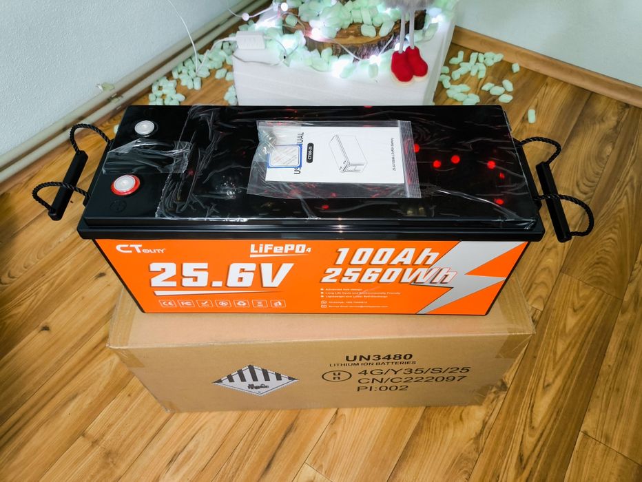 Аккумулятор Lifepo4 100ah 24v 2560wh CTolity Новые!