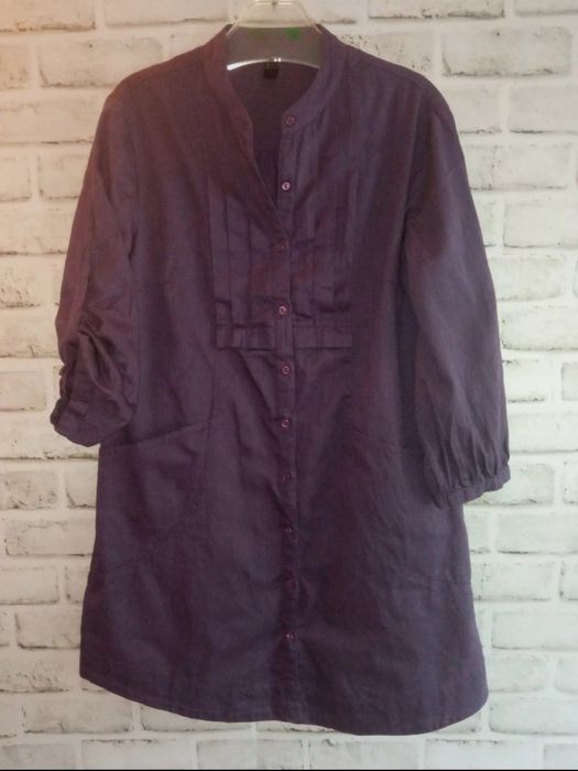 Fioletowa bluzka tunika Vero Moda rozm. S