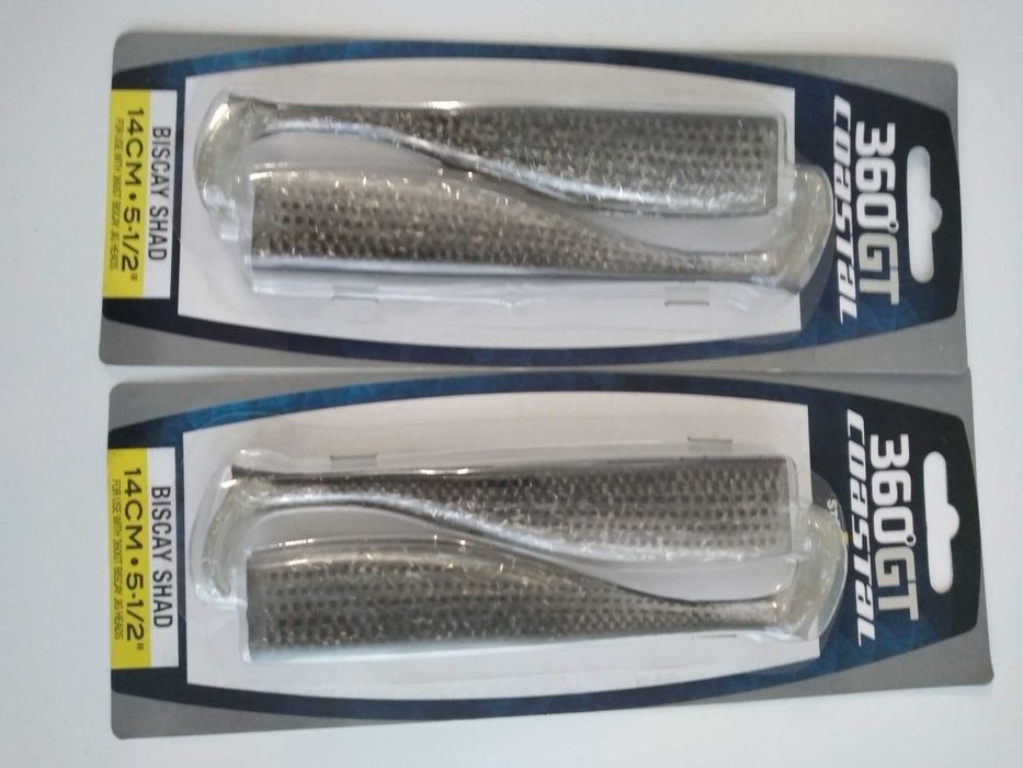 amostras de pesca vinil