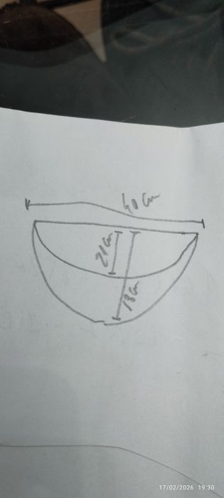 Suporte em ferro, de parede, para plantas. 40x21x18. Em Loulé.