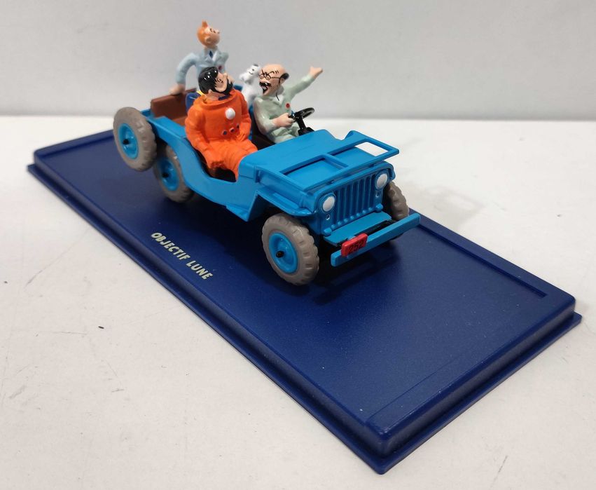 Carro - Tintin Rumo à: Lua - Jeep Willys CJ 2a mod. 1946