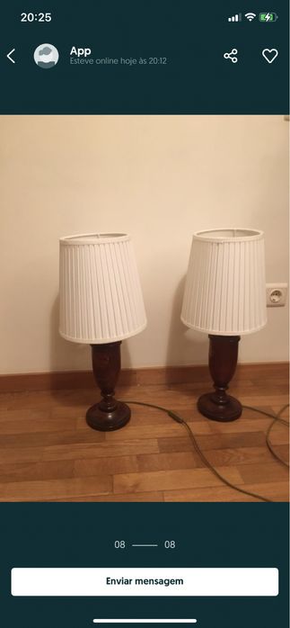 Candeeiros bem estimados